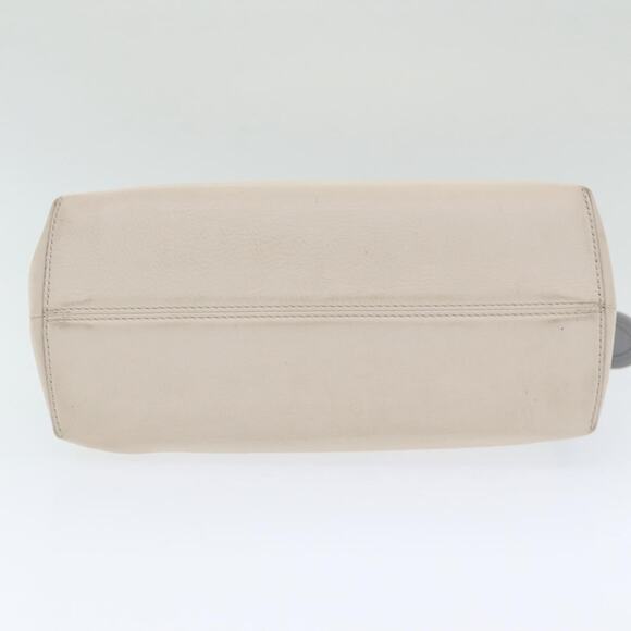 FENDI Hand Bag Leather Beige - Picture 8 of 14